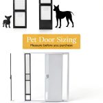 PERMA Pet Door Sliding Glass Aluminum Frame Insect Screen-0
