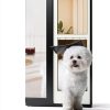 YGNNJY Dog Door Aluminum Insert Medium Pets-0