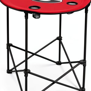 Logo Sports Fan Folding Table Model 142-31 Powder-Coated Steel-0