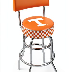 Bar Stool Holland Sports Fan L7C430TexChr Chrome Swivel-0