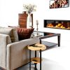 Imperial Side Table 18x18x22 Buffalo Bills End Table with Charger-1
