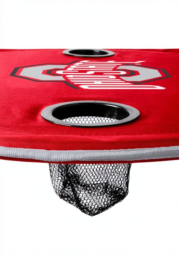 Logo Sports Fan Table Model 191-31 Foldable Powder Coated Steel-3