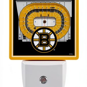 Boston Bruins Night Light by YouTheFan LED Motion Sensor Lamp-0