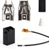Upgraded 330031 Range Burner Receptacle kit by Romalon Replacement parts Fit for Whirl-pool May-tag Ken-more Range/Stove Replaces 814399,5303935058(4 Pack)-1