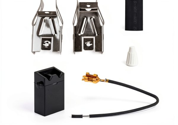 Upgraded 330031 Range Burner Receptacle kit by Romalon Replacement parts Fit for Whirl-pool May-tag Ken-more Range/Stove Replaces 814399,5303935058(4 Pack)-1