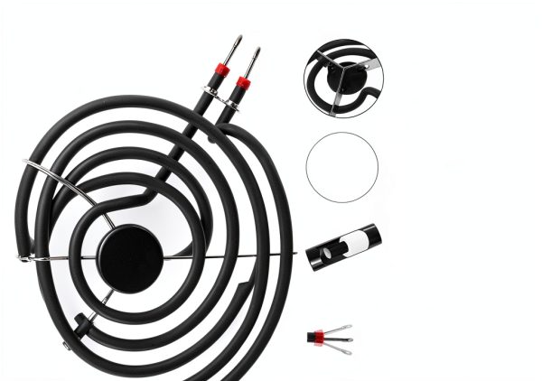 MP21YA Electric Range Burner 2 Pack 8" Steel Replacement by AMI-1