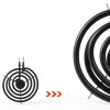 MP22YA Electric Range Burner Element Unit Set by Beaquicy - Replacement for Ken-more Whirlpool May-tag Hardwick Norge Ranges/Stoves - Package Include 2 pcs MP15YA 6" and 2 pcs MP21YA 8"-2