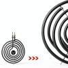 MP22YA Electric Range Burner Element Unit Set by Beaquicy - Replacement for Ken-more Whirlpool May-tag Hardwick Norge Ranges/Stoves - Package Include 2 pcs MP15YA 6" and 2 pcs MP21YA 8"-3
