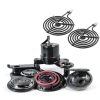 MP21YA Electric Range Burner 2 Pack 8" Steel Replacement by AMI-4