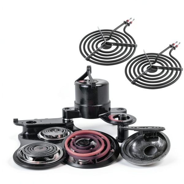 MP21YA Electric Range Burner 2 Pack 8" Steel Replacement by AMI-4