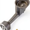 onlyfire High Pressure Propane Cast-Iron Replacement Round Burner with Orifice Brass Fitting-5
