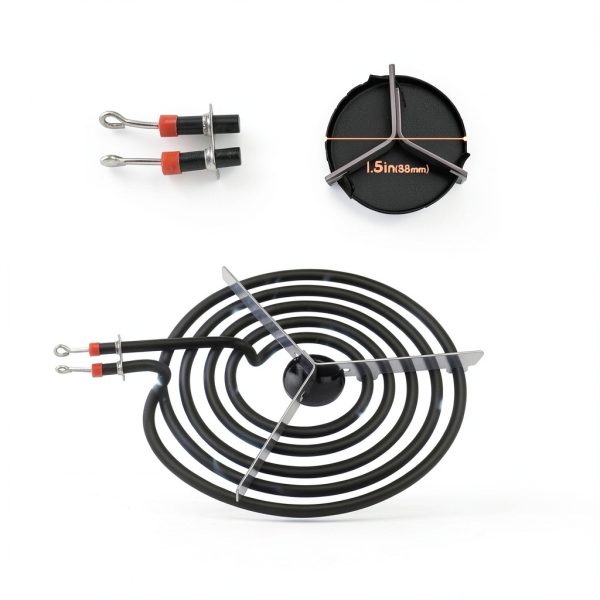 316442301 Electric Range Burner 8'' Coil Surface Element (5-Turns) by APPLIANCEMATES Replacement for Frigidaire Range Coil Surface Element Replaces MP26YA AP4356467 PS2339242-1