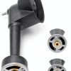 onlyfire High Pressure Propane Cast-Iron Replacement Round Burner with Orifice Brass Fitting-3