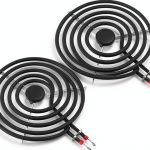 MP21YA Electric Range Burner 2 Pack 8" Steel Replacement by AMI-0
