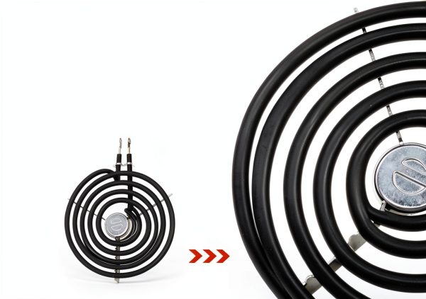 ERS30M1 ERS30M2 Burner 4 Pack 6" and 8" for GE Hotpoint Kenmore-2