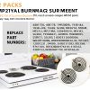 MP21YA Electric Range Burner 2 Pack 8" Steel Replacement by AMI-3