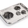 MP22YA Electric Range Burner Element Unit Set by Beaquicy - Replacement for Ken-more Whirlpool May-tag Hardwick Norge Ranges/Stoves - Package Include 2 pcs MP15YA 6" and 2 pcs MP21YA 8"-6