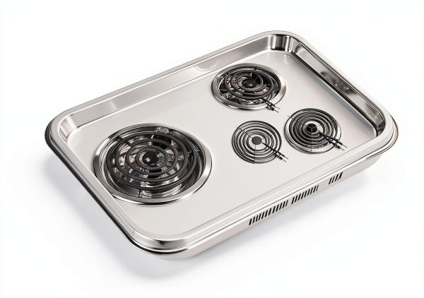 MP22YA Electric Range Burner Element Unit Set by Beaquicy - Replacement for Ken-more Whirlpool May-tag Hardwick Norge Ranges/Stoves - Package Include 2 pcs MP15YA 6" and 2 pcs MP21YA 8"-6